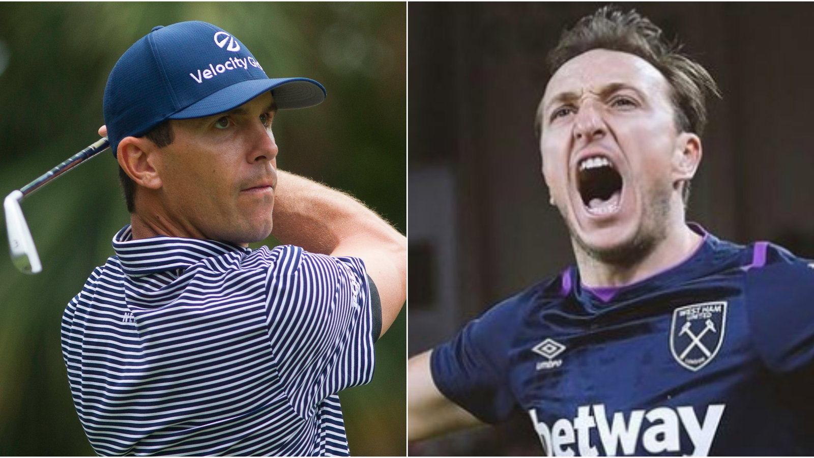 Billy Horschel facetimes WEST HAM LEGEND at DP World Tour Championship